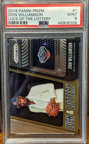 Zion Williamson Luck of the Lottery