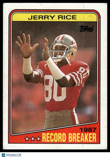 1988 Topps Jerry Rice #6