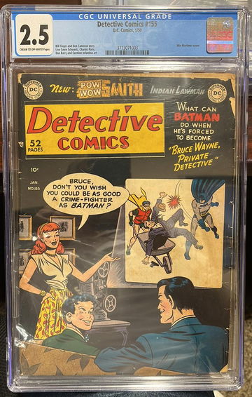 Detective Comics #155 CGC 2.5