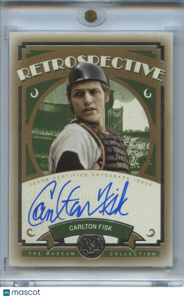 2025 Carlton Fisk Topps