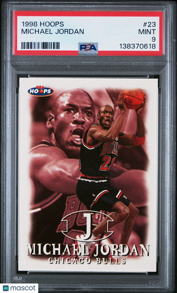 1998 Hoops Michael Jordan #23 PSA 9