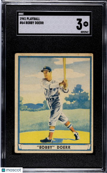 1941 Playball Bobby Doerr #64 SGC 3