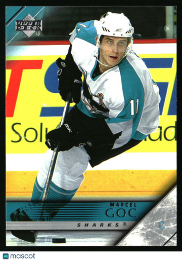 2005-06 Upper Deck Marcel Goc #406 San Jose Sharks