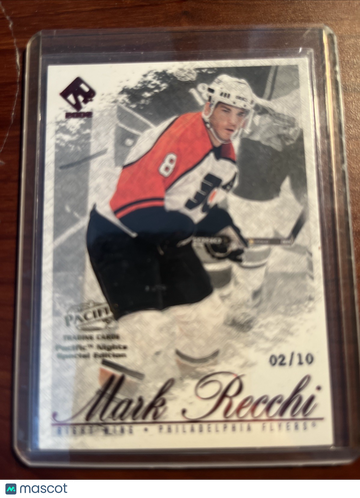 2001-02 Pacific Private Stock Mark Recchi #73 Pacific Nights Special Edition Parallel/Variety Base Set