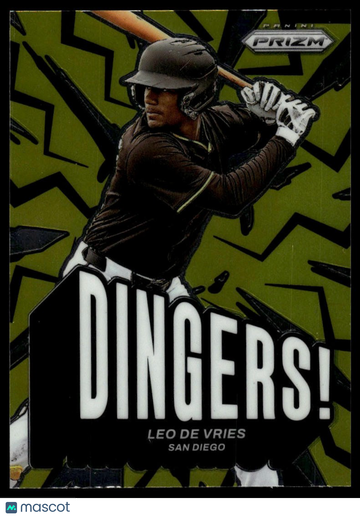 2025 Panini Prizm Leo De Vries #15 Dingers!