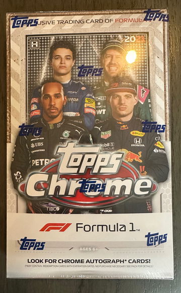 2021 Topps Chrome Formula 1 Hobby Box