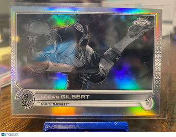 2022 Topps Chrome Logan Gilbert #211 Refractor Insert