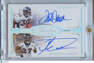 2024 Knowshon Moreno Terrell Davis Panini Authentic