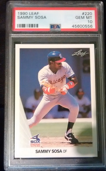 1990 Leaf Sammy Sosa