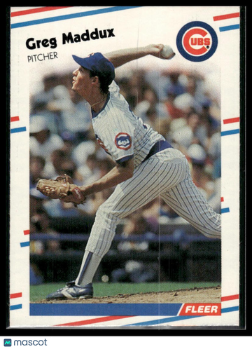 1988 Fleer Greg Maddux #423