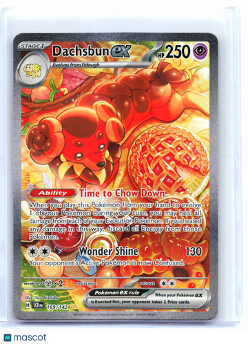 Stellar Crown Dachsbun EX Holo Special Illustration Rare [Lightly Played] #169