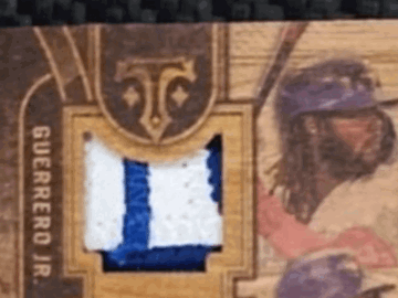 2024 Topps Triple Threads Vladimir Guerrero Jr. #ARC-GSB Wood Topps
