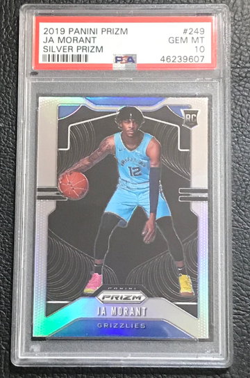 Ja Morant PRIZM SILVER PSA 10 249
