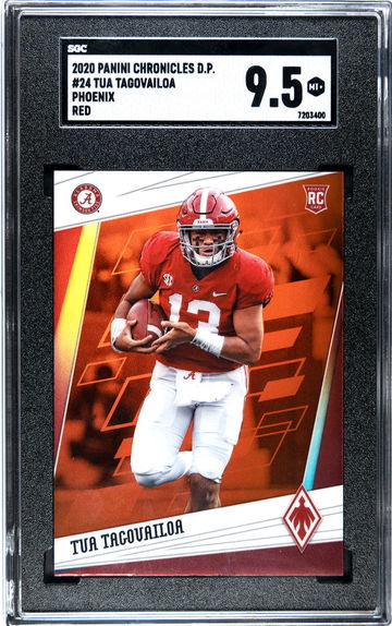 2020 Panini Chronicles DP #24 Tua Tagovailoa Phoenix Red SGC 9.5