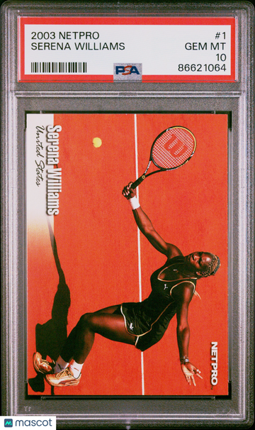 2003 Netpro Serena Williams #1 PSA 10