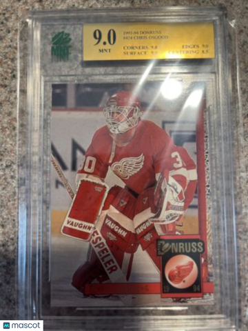 1993-94 Donruss Chris Osgood #424 Rookie MNT 9