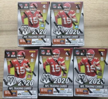 5 NFL FOOTBALL MOSAIC BLASTER BLASTERS