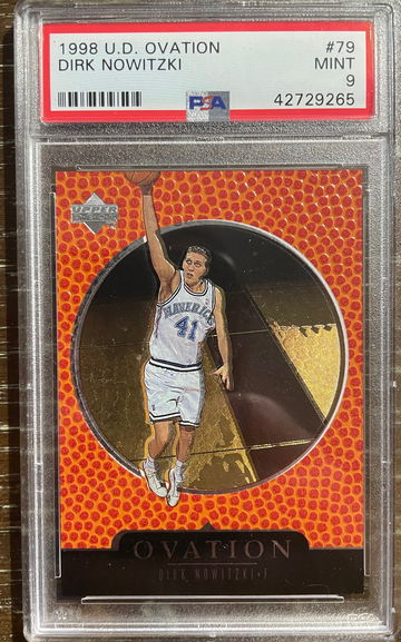 1998 UD Ovation Dirk Nowitzki 
