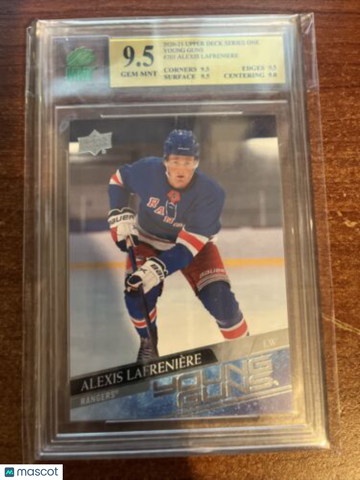 2020-21 Upper Deck Alexis Lafreniere Insert MNT 9.5