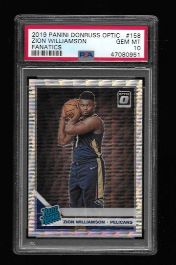 2019 OPTIC FANACTICS ZION WILLIAMSON