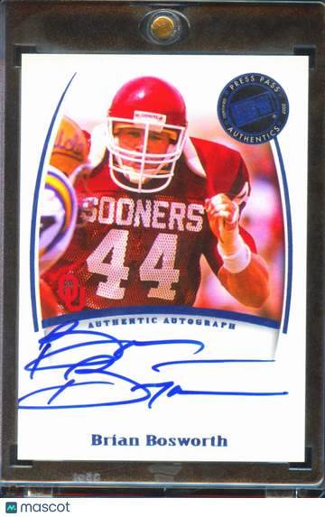 2007 Press Pass Legends Brian Bosworth #SS-BB