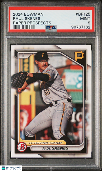 2024 Bowman Paper Prospects Paul Skenes #BP125 PSA 9