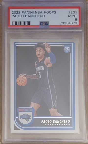 2022 Panini Hoops Paolo Banchero PSA 9