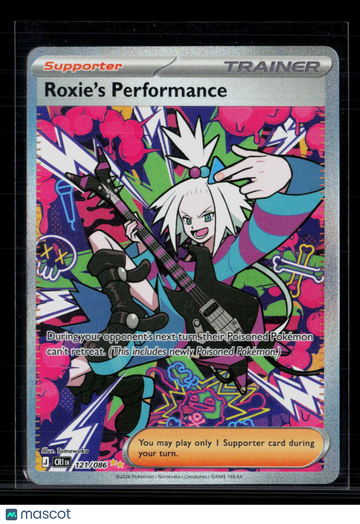 2026 Mega Evolution – Ascended Heroes Roxie's Performance Holo Secret Rare SAR #121/86