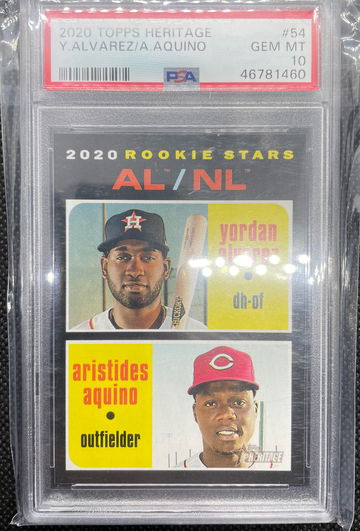 2020 Topps Heritage Y. Alvarez/A. Aquino
