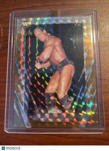 2026 Topps Chrome WWE Lex Luger #125 Gold Refractor Parallel Numbered Topps