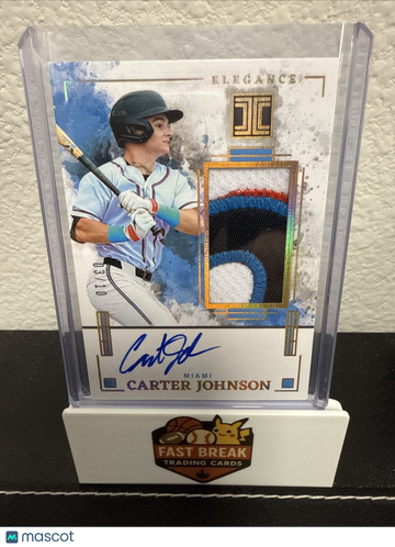 2025 Panini Impeccable #EJA-CJ Patch Panini Authentic