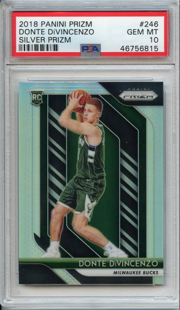 Donte Divincenzo Silver Prizm PSA 10