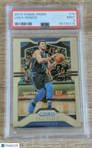 2019 Panini Prizm Luka Doncic #75 Parallel PSA 9