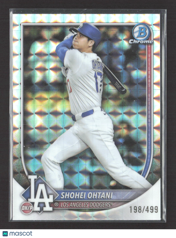 2025 Bowman Chrome Shohei Ohtani #17 Mega Box Mojo Refractor 50/50