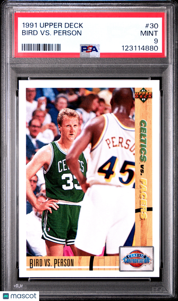 1991 Upper Deck Bird VS. Person #30 PSA 9