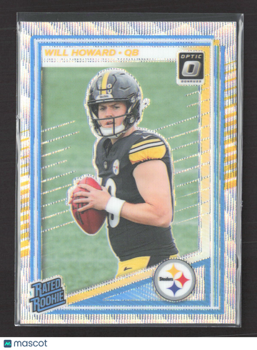2025 Panini Donruss Optic Prizm Will Howard #233 /300