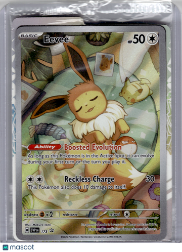 Scarlet & Violet Promo Cards Eevee Holo Black Star Promo [Sealed] #173