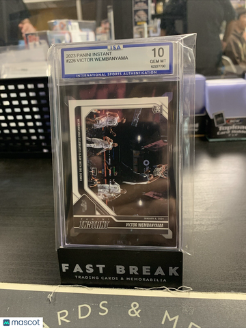 2020 Instant Victor Wembanyama #226 ISA 10 Topps