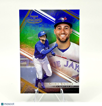 2021 Topps Gold Label George Springer #77 Class 3 Parallel/Variety Base Set