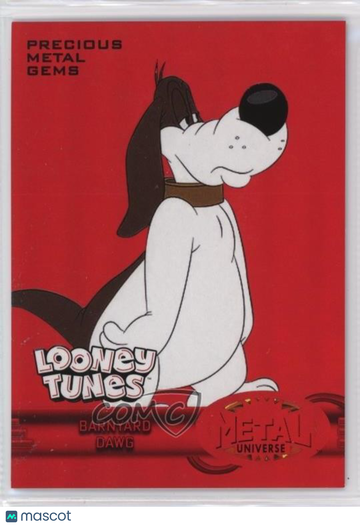 2024 Fleer Retro Looney Tunes - Metal Universe 1997-98 Retro - Pr Barnyard Dawg 041/100 #RMU-8