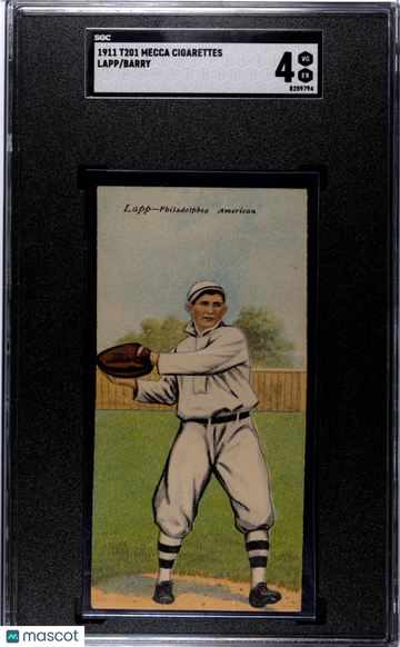 1911 T201 Mecca Cigarettes Barry Lapp SGC 4