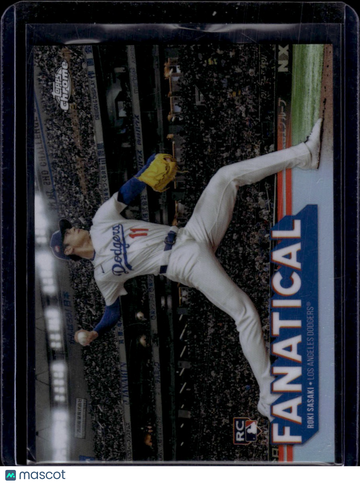 2025 Topps Chrome Fanatical Roki Sasaki #FAN-21 RC