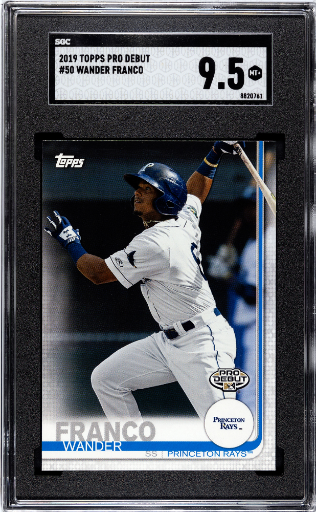 2019 Topps Pro Debut Wander Franco #50 SGC 9.5