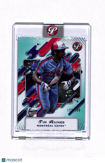 2025 Topps Pristine Tim Raines #143 Green Refractor