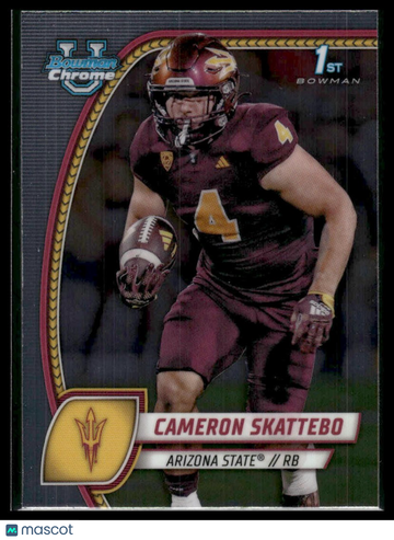 2024 Bowman University Chrome Cameron Skattebo #37