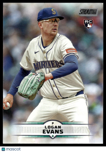 2025 Stadium Club Logan Evans #52 RC