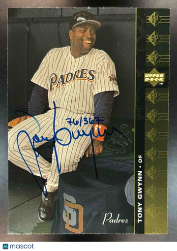 1997 SP Vintage Autographs Tony Gwynn #130 Buyback