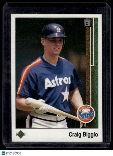 1989 Upper Deck Craig Biggio #273 RC