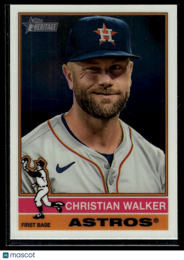 2025 Topps Heritage Christian Walker #110 Chrome