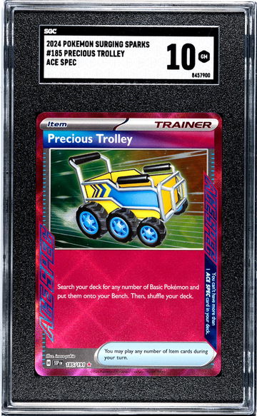 2024 Pokemon #185/191 Precious Trolley Ace Spec SGC 10